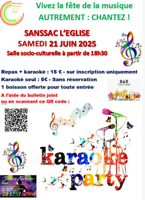 Vivez la fête de la musique AUTREMENT : CHANTEZ !